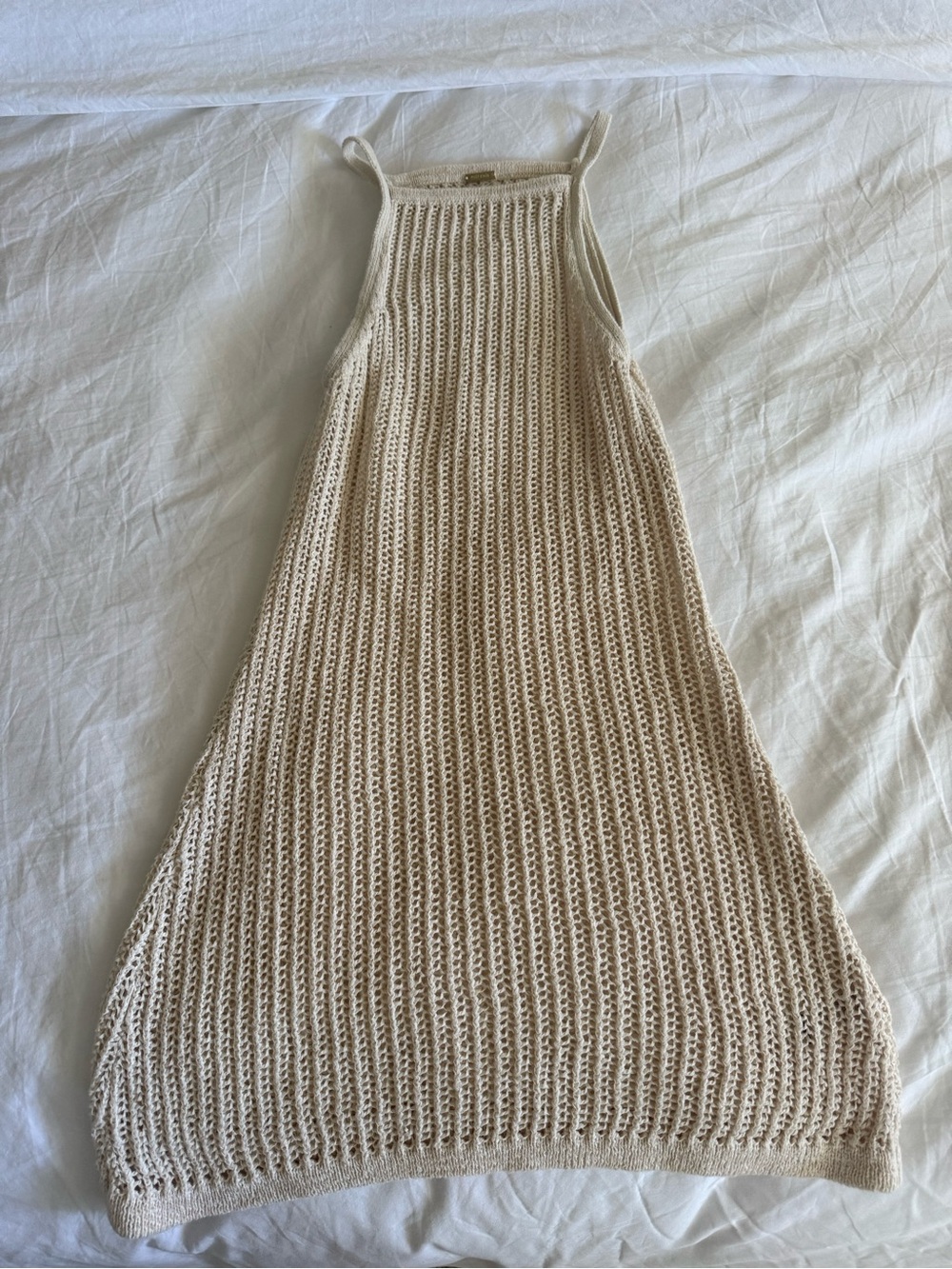 Cult Gaia Yara Knit Dress cover up - Cream